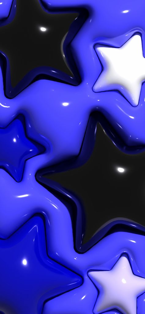 Dark Blue 3d Wallpaper, Animated Blue Wallpaper, Blue Puffy Wallpaper, 3d Lockscreen Blue, 3d Wallpaper Cute Blue, 3d Wallpaper Star, Blue 3d Wallpaper, Wallpaper Yk2, Blue And Purple Wallpaper