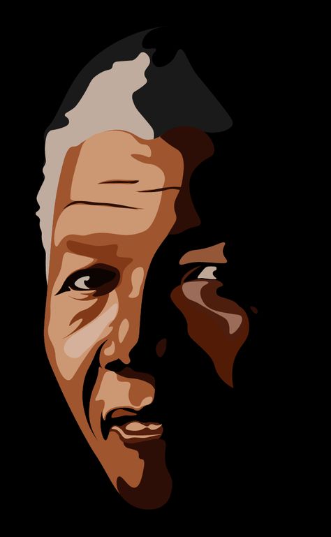 Nelson Mandela Painting, Nelson Mandela Drawing, Nelson Mandela Portrait, Nelson Mandela Pictures, Nelson Mandela Art, African Portraits Art, Che Guevara Art, Monochromatic Painting, Africa Art Design