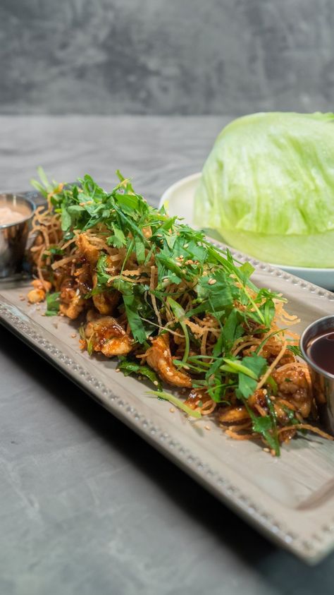 Chicken Lettuce Wraps | W2 Recipes | Restaurant Quality Recipes At Home Cactus Club, Recipes Restaurant, Chicken Club, Lettuce Wrap Recipes, Chicken Lettuce Wraps, Lettuce Wraps, Vancouver Bc, Chicken Breast Recipes, Asian Recipes