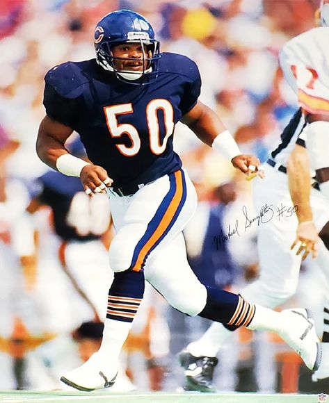 Rare Nfl Photos, Mike Singletary, Classic Nfl Photos, Nfl Fantasy, Nfl Buccaneers, Chicago Bears Football, Bears Football, Tough Guy, Nfl Players