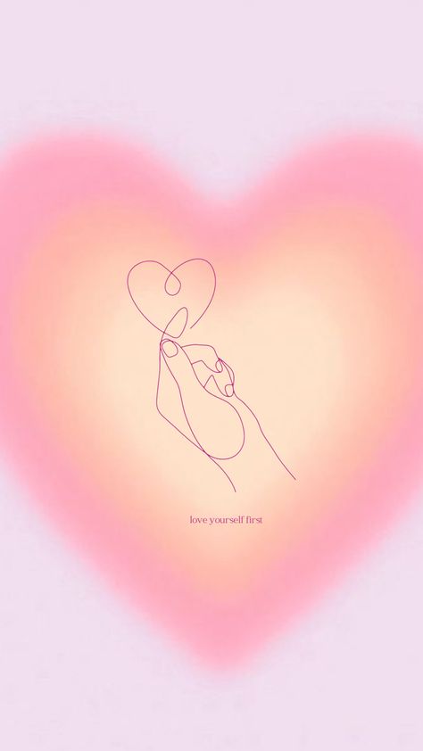 Radiant Heart Wallpaper, Aesthetic Wallpaper With Meaning, Aesthetic Feminine Wallpaper, Love Yourself Wallpaper Aesthetic, Love Yourself First Wallpaper, Aura Love Wallpaper, Divine Feminine Wallpaper Iphone, Aura Love Aesthetic, Love Aura Wallpaper