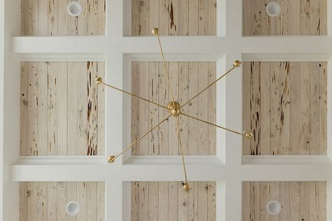 Coved Ceiling Bedroom, Tongue And Groove Ceiling Painted, Shiplap Cathedral Ceiling, Stained Beams Ceiling, White Washed Wood Ceiling, White Washed Knotty Pine Ceiling, Pecky Cypress Ceilings, Cypress Ceiling, Pickled Ceiling Planks