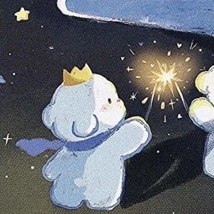 Blue Couple Pfp, Space Matching Pfp, Star Pfp Aesthetic, Disney Icons Aesthetic, Cute Cartoon Pfp, Blue Matching Pfp, Cute Blue Aesthetic, Drawings For Boyfriend, Blue Drawings