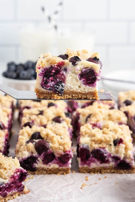 Huckleberry Cheesecake Bars, Blueberry Graham Cracker Dessert, Blueberry Crumble Cheesecake, Huckleberry Cheesecake, Key Lime Cheesecake Bars, Graham Cracker Dessert, Blueberry Crumb Bars, Crumble Cheesecake, Cracker Dessert