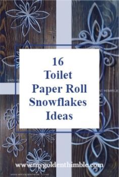 Toilet Roll Snowflakes Diy, Snowflakes Toilet Paper Roll Crafts, Toilet Paper Tubes Christmas Crafts, Christmas Decor Ideas Toilet Roll, Toilet Roll Xmas Decorations, Toilet Paper Roll Crafts Butterfly, Snowflakes Out Of Toilet Paper Rolls, To Roll Crafts, Christmas Ornaments Made From Toilet Paper Rolls