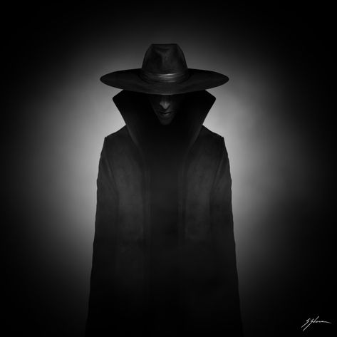 iTF 66: The Hatman The Hat Man, Dark Visions, Faceless Men, Creepy Guy, Dark Spirit, Canvas Learning, Real Ghosts, Dark Men, Cthulhu Mythos