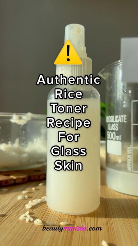 Rice For Skin, Rice Face Mask, Authentic Rice, Carrier Oils For Skin, Get Glass Skin, Rice Toner, Natural Skin Care Ingredients, Skin Face Mask, Face Spray