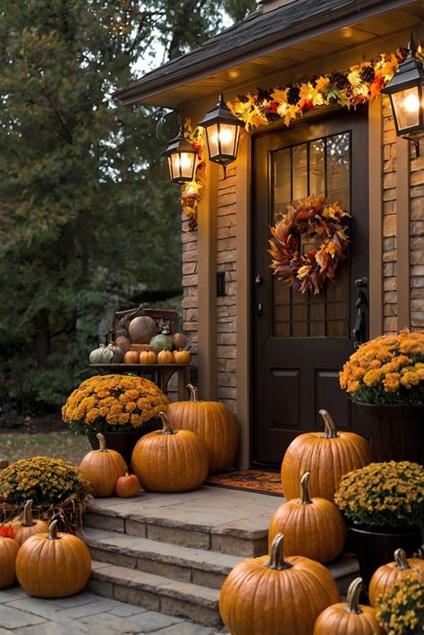 Fall Furniture , Autumn Cozy Fall ,Decor Easy Fall ,
Decor Neutral Fall ,Decor Fall ,Decor Inspiration ,Fall Decor Ideas Pumpkins On The Porch, Fall Decor Ideas For The Home Patio, Fall Porch Ideas With Mums, Mum Decor Front Porches, Harvest Decorations For Porch, Thanksgiving Outdoor Decor, Fall Decorations Front Porch, Fall Displays Outdoor, Fall Entryway Decor Outdoor