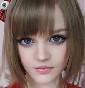 Gotta learn how to make my eyes look like that! How To Look Like A Doll, Barbie Photography, Dakota Rose, Pink Cheeks, Pinterest Makeup, Perfect Blue, Katherine Pierce, Short Hairstyle, Barbara Palvin