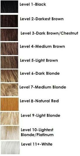 Level 11 Hair Level Chart, Hair Color Wheel, Hair Chart, Hair Levels, Hair Color Blonde Highlights, Redken Color, Hair Color Formulas, Hair School, Hair Color Chart