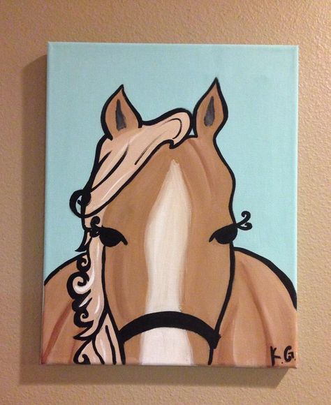 Pinterest: ksgchick Painted Fence, Rodeo Art, Peace Poles, Canvas Party, Painting Horses, Cowboy Nursery, Party Painting, Canvas Painting Projects, Kids Painting Party