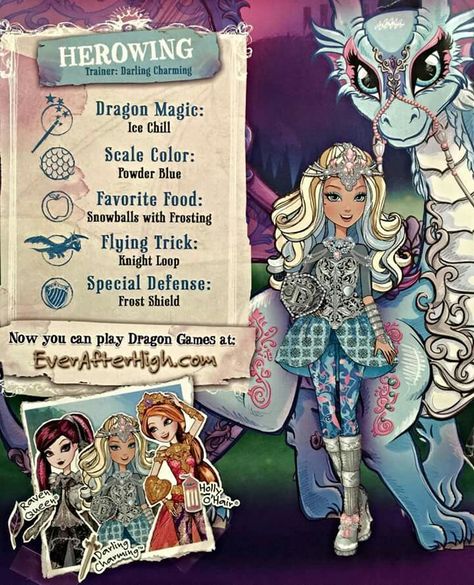 Ever After High Dragon Games Dragon Games Ever After High, Ever After High Dragon Games, Holly O Hair, Darling Charming, Ever After High Rebels, Lizzie Hearts, Ariana Grande Drawings, Raven Queen, Bd Comics