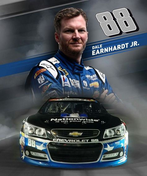 Dale JrJ Doesn't Go On The Start, Forced To Pit Dale Earnhardt Jr. starts 20th, but the No. 88 does not go on the start, stacking up the field and forcing Earnahrdt Jr. to pit road. Nas Car, Nascar Cars, Nascar Race Cars, Stock Car Racing, Dale Jr, Nascar Drivers, Jeff Gordon, Nascar Cup Series, Nascar Cup