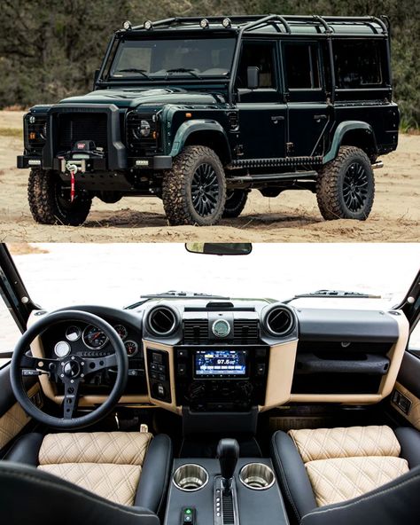 Land Rover Defender Expedition, Defender For Sale, Luxury Car Garage, Jeep Camping, Top Luxury Cars, Luxury Car Interior, Land Rover Defender 110, Iron Ore, Defender 110