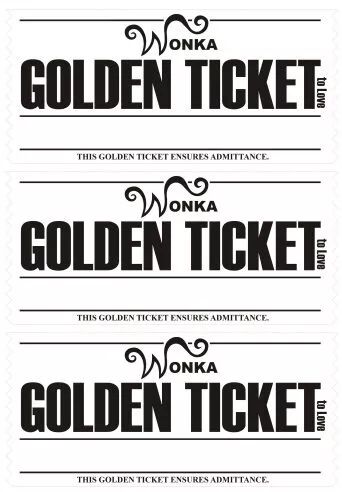 Golden Ticket Template 1. Wonka Golden Ticket Printable Free, Wonka Christmas, Golden Ticket Template, Ticket Template Free, Charlie Chocolate Factory, Movie Night Food, Wonka Chocolate, Win For Life, Classroom Expectations