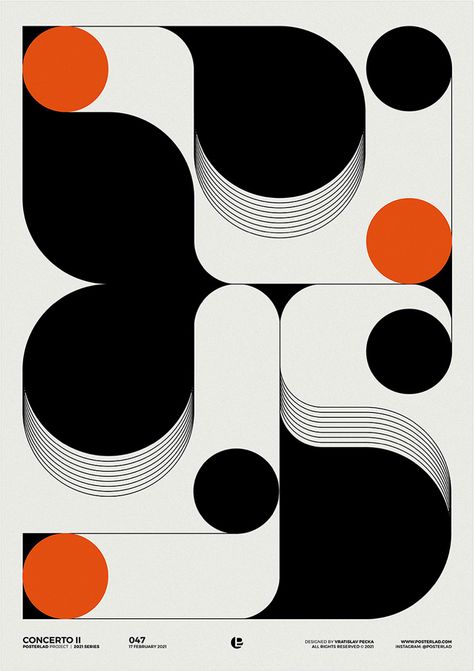 Vector Illustration Design Graphics, Scandinavian Graphic Design, Connection Graphic, Balance Design, Space Illustration, Bauhaus Poster, Geometric Poster, Bauhaus Style, Elements Of Design