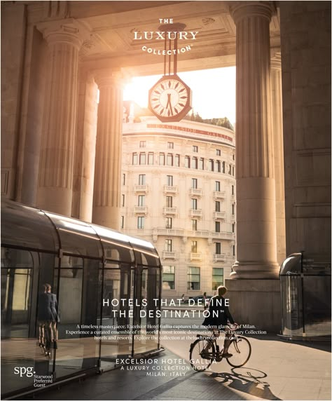 The Luxury Collection® Celebrates ‘Hotels That Define the Destination’ in New Global Advertising Campaign | Business Wire Luxury Campaign, Luxury Advertisement, Hotel Campaign, Hotel Advertising, Luxury Advertising Ad Campaigns, Hotels Creative Ads, Luxury Ads, Luxury Hotels, Hotel Campaign Advertising