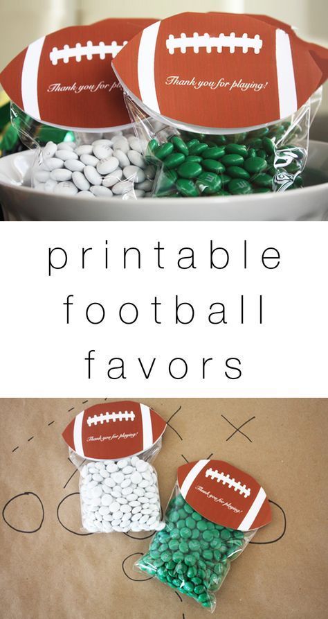 Football Favors, Football Party Ideas, Football Candy, Football Treats, Football Party Favors, Sports Party Favors, Football Banquet, Team Snacks, Football Baby Shower