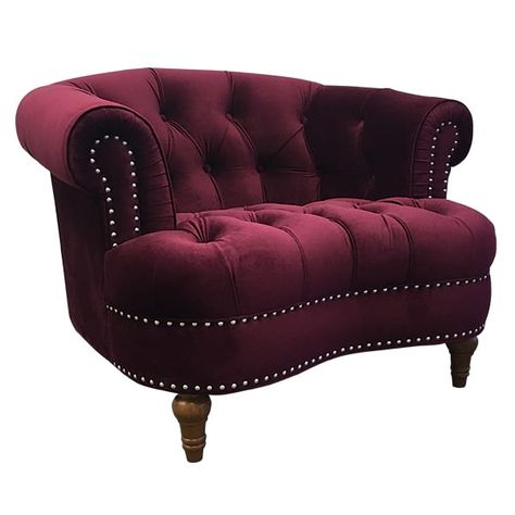 All Inventory | White Glove Classic American Home, Modern Victorian Style, Burgundy Living Room, Tufted Accent Chair, Velvet Furniture, Jennifer Taylor, Modern Victorian, Furniture Chairs, Traditional Chairs