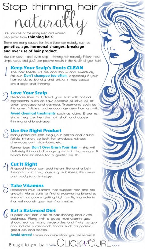 stop thinning hair naturally What To Do For Thinning Hair, Hair Care Routine For Thinning Hair, How To Take Care Of Thinning Hair, How To Take Care Of Fine Hair, Tips For Thinning Hair, Blowout Brush, Growing Long Hair Faster, Diy Haircare, Increase Hair Volume