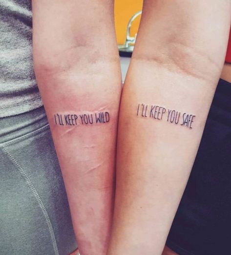 250+ Matching Best Friend Tattoos For Boy and Girl (2021) Small Friendship Symbols Sibling Matching Tattoos Sisters, Cute Sibling Tattoos Brother And Sister, Brother And Sister Tattoo Ideas Quotes, Meaningful Brother Tattoo, Uncle And Nephew Tattoos, Small Tattoos For Brother And Sister, Non Matching Sister Tattoos, Older And Younger Sister Tattoos, Matching Sis Tattoos