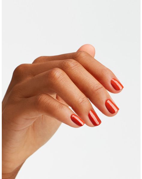 It's a Piazza Cake - Nail Lacquer | OPI UK Nail Shades, Nail Base Coat, Orange Nail Polish, Sky Nails, Vibrant Nails, Classic Nails, Nail Powder, Opi Nail Lacquer, Opi Nail Polish