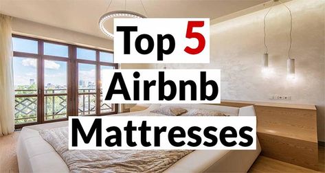 Best Air Bnb Mattress, Best Airbnb Furniture, Best Mattress For Airbnb, Airbnb Mattress, Best Bedding For Airbnb, Midterm Rental, Airbnb Bedding, Types Of Layers, Burgundy House