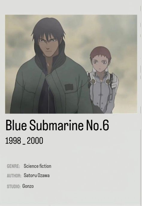 Blue Submarine No.6, No. 6 Manga, No 6 Anime, Movie Watchlist, Mirror Man, Comic Graphic, Anime Poster, Manga Books, Anime Reccomendations