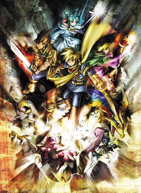 Golden Sun: Box Art. Another one of my favorite games ever. Gba Games, Video Game Box Art, Game Box Art, Gameboy Games, Gameboy Color, Nintendo Gameboy, Gameboy Advance, Retro Videos, Golden Sun