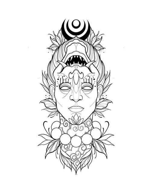 Double face tattoo Two Face Tattoo Design, Why Are We Here Tattoo, Japanese 3 Faces Tattoo, Double Face Tattoo Design, Upside Down Face Tattoo, Two Faced Tattoo Ideas, 2 Face Tattoo Ideas, 2 Faced Tattoo, Double Face Drawing