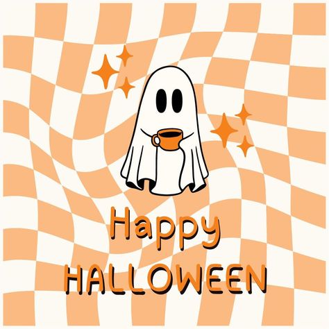 Fun spooky halloween poster, just print and let the decorating begin. Add to the spirit of halloween with this fun ghostly picture Cute Widgets Halloween, Aethstetic Halloween, Halloween Poster Aesthetic, Halloween Ideas Aesthetic, Cute Halloween Pics, Halloween Pictures Ideas, Aesthetic Halloween Pictures, Halloween Aesthetic Pfp, Cute Halloween Pfp