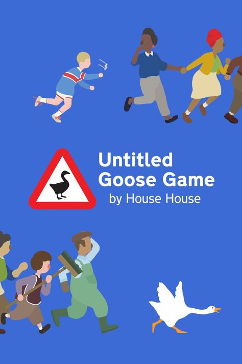 Goose Bag, Duck Game, Untitled Goose Game, Goose Game, Low Poly Character, Game Trailer, Cozy Games, House Games, The Goose