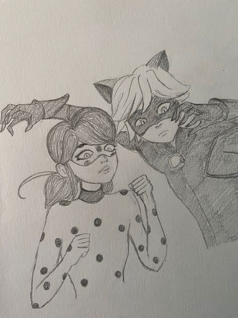 #sketch #ladybug #catnoir #art #miraculous Drawing Ideas Miraculous, Miraculous Sketch, Miraculous Ladybug Sketches, Marinette Sketch, Miraculous Ladybug Drawing Easy, Drawing Of Miraculous Ladybug, Miraculous Ladybug Sketch Pencil, Comic Ideas, Miraculous Ladybug