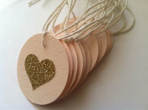 Eid Crafts, Blank Tags, Heart Party, Handmade Packaging, Gift Tags Diy, Wedding Palette, Handmade Gift Tags, Diy Tags, Bakers Twine