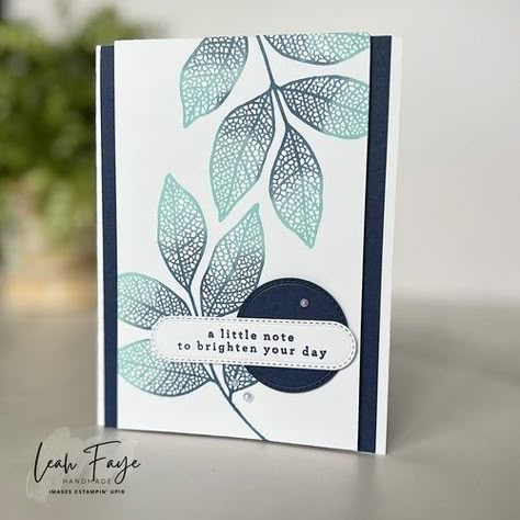 Changing Leaves — Leah Faye Handmade Stampin Up 2024-2025 Cards, Stampin Up 2024-2025 Catalog, Color Outside The Lines, Leaves Vintage, Leaf Cards, Changing Leaves, Stampin Up Catalog, Live Today, Stamping Up Cards