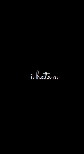 i hate u black & white wallpaper Move On Wallpaper Aesthetic, I Hate U, Black White Wallpaper, Pretty Wallpaper Ipad, Black Wallpapers, White Quotes, Black & White Quotes, Black And White Photo Wall, Gals Photos