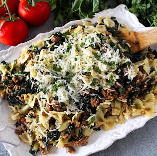 Authentic & Traditional Italian Recipes | Just A Pinch Traditional Italian Recipes, Traditional Italian Food, Authentic Italian Recipes, Sausage And Kale, Chopped Kale, Blue Ribbon Recipes, Italian Sausage Pasta, Main Dish Casseroles, Italian Recipes Traditional