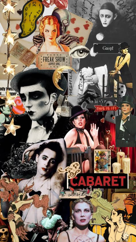 #cabaret Dark Caberet Aesthetic, Cabaret Background, Sally Bowles Aesthetic, Cabaret Musical Aesthetic, Cabaret Quotes, Cabaret Goth Aesthetic, Emcee Cabaret Costume, Caberet Theme Party, Cabaret Fanart