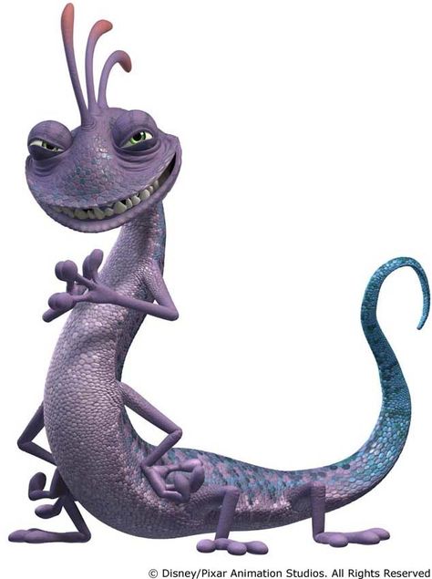 Lizard From Monsters Inc, Monsters Inc Party, Randall Boggs, Monsters Inc Characters, Monsters Inc University, Monster Inc Birthday, Giant Bomb, Disney Paintings, Childhood Movies