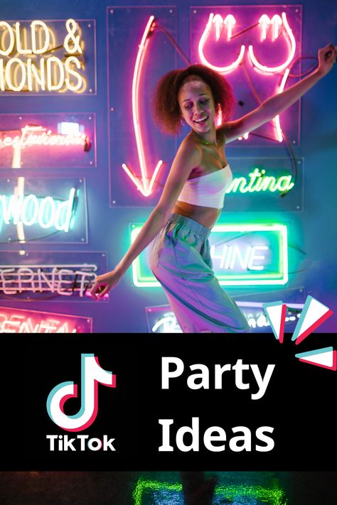 Planning a TikTok-themed party has never been easier! We've rounded up 25 of the best TikTok-inspired party ideas that are perfect for birthdays and other celebrations. From creating unique costumes to hosting dance-offs and lip syncing contests, these ideas will make your TikTok-themed party come alive. Not to mention, TikTok-themed decorations and snacks to delight your guests. Get ready to create some unforgettable memories with the best TikTok party ideas! Tiktok Party Ideas, Tiktok Theme, Tiktok Party, Lip Syncing, Adult Party Themes, Themed Decorations, Unique Costumes, Lip Sync, Unforgettable Memories