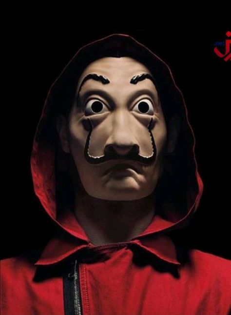 Mask Wallpaper, Money Heist, Season 3, Mask, Money, Red