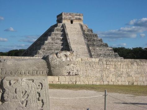 View from ballcourt...Chicken Itza, Mexico...Mayan Ruins...I climbed to the top :-) Chicken Itza, Mayan Culture, Mayan Ruins, Outdoor Curtains, Pictures Of People, Chichen Itza, Wanderlust Travel, Ancient History, South America