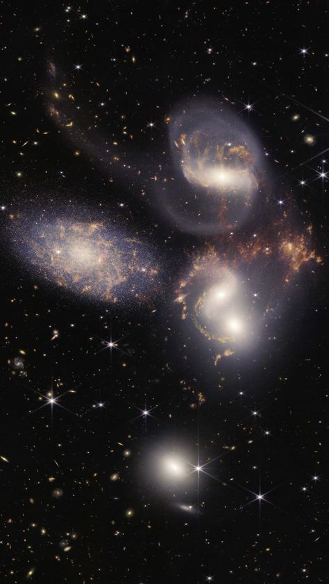 James Webb Space Telescope - Stephan’s Quintet - NGC 7318B - NASA - Nasa Wallpaper - Nasa Wallpaper Aesthetic - iphone - space - space picture - space wallpaper - space aesthetic - stars - space wallpaper aesthetic - space wallpaper iphone