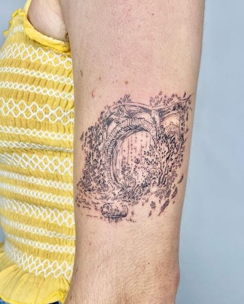 Impressionist Tattoo, Famous Art Tattoo, Monet Tattoo, Los Angeles Tattoo, La Tattoo, Identity Crisis, Classic Tattoo, Makeup Tattoos, Fine Line Tattoos