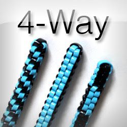 Scoubi-doggle Blog: 4-Way (box knot, square stitch) scoubi-doggle for beginners; learn scoubidou, boondoggle, gimp, rexlace Scoubidou Tutorial, Gimp Keychain, Gimp Lanyard, Gimp Patterns, Plastic Lanyard, Plastic Lace Crafts, Lanyard Tutorial, Gimp Bracelets, Lanyard Crafts