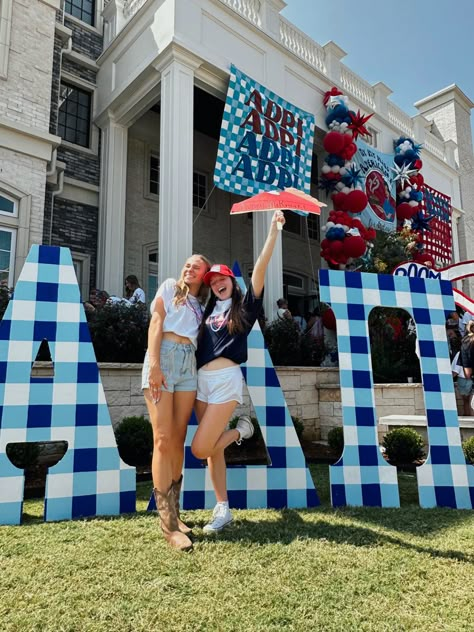 Usa Bid Day Theme, Red White And Blue Bid Day, Alpha Delta Pi Bid Day, My My Miss American Pie Bid Day Theme, Bid Day Themes 2024, Bid Day 2023, Miss American Pie Bid Day, My My Miss American Pie Outfits Sorority, Adpi Bid Day