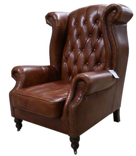 "Indulge in classic charm with Designer Sofas4u's Vintage Chesterfield Distressed Tan Leather High Back Chair. Great-value furniture for living, dining, bedroom, and kitchen. Explore the wide range and buy now at designersofas4u.co.uk." Value Furniture, High Back Chairs, Tan Leather, Buy Now, Range, Bedroom, Leather, Furniture, Design