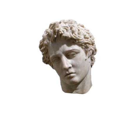 Greece Icons Aesthetic, Greek Icons Aesthetic, Statue Png, Filler Aesthetic, Ancient Greece Aesthetic, Aesthetic Pngs, Aesthetic Greek, Dark Light Academia, Statue Head