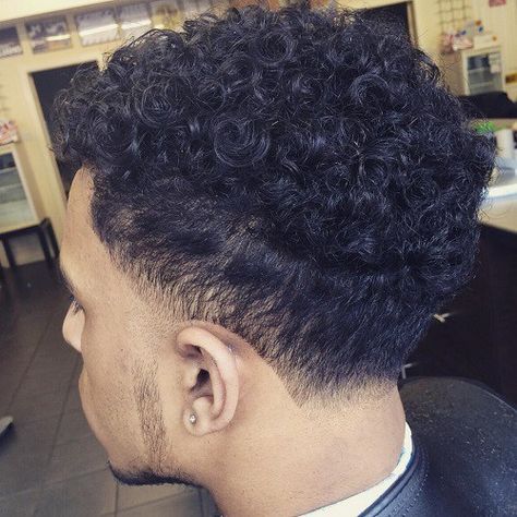 Men's Curly Short Black Haircut Men's Haircut Ideas  Mens Short Haircuts, Haircuts for Men, Hairstyles for Men High Top Fade Haircut, Top Fade Haircut, Short Black Haircuts, Low Taper Fade Haircut, Fade Haircut Styles, Curly Haircut, Boy Haircut, Low Fade Haircut, Sleek Hair