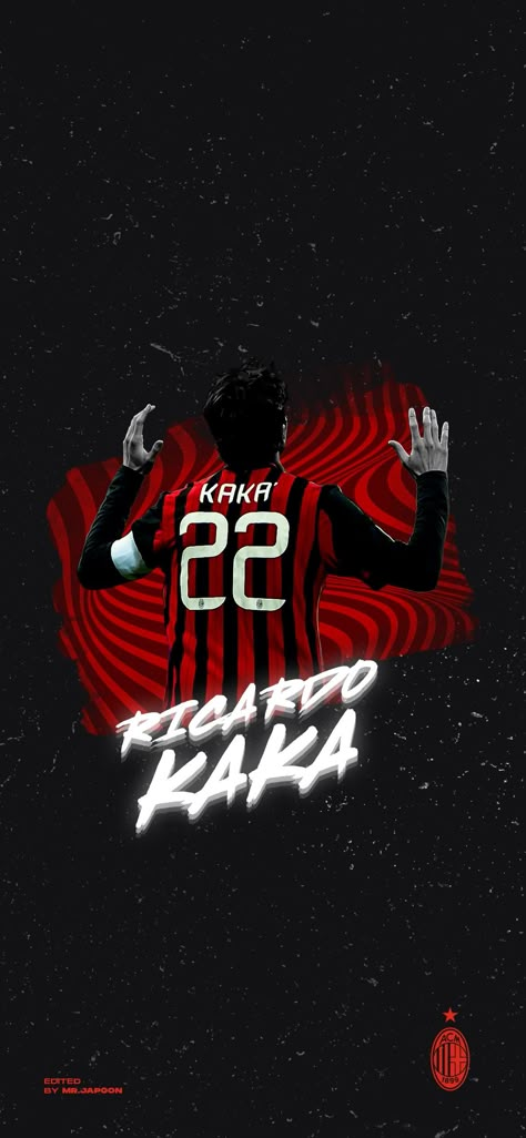 Kaka Wallpapers, Milan Wallpaper, Ricardo Kaka, Messi Poster, A.c. Milan, Bruno Fernandes, Cr7 Ronaldo, Football Images, Cool Anime Backgrounds